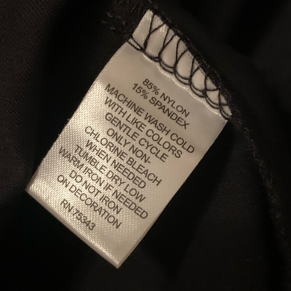 NWT Cynthia Rowley “Little Black Dress” A-Line Summer With Pockets Size XS - Picture 5 of 6